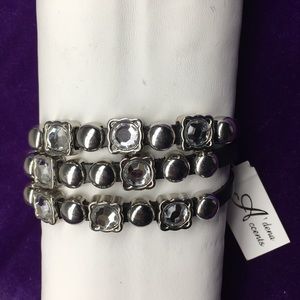 FINAL MARKDOWN LADIES’ A’dena Accents Biker Chic Bracelet